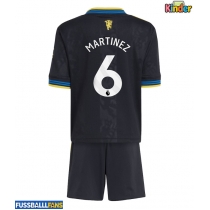 Manchester United Lisandro Martinez #6 3rd trikot Kinder 2025-26 Kurzarm (+ Kurze Hosen)